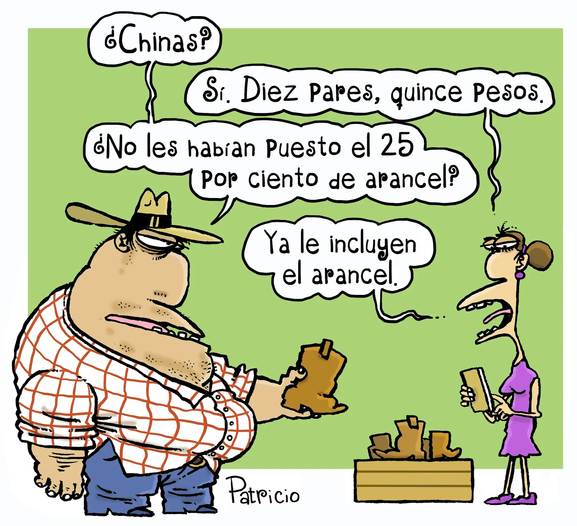 cartón PATRICIO 